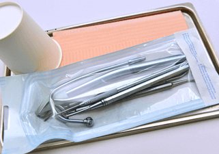 滅菌パック済み機材